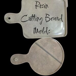 NWOT 2 RESIN/EPOXY CUTTING/CHARCUTERIE BOARD MOLDS